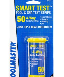 Poolmaster 22211 Smart Test 4-Way Pool and Spa Test Strips - 50ct 4 Way Test Strips 1 Pack 24 813INf8oxBL