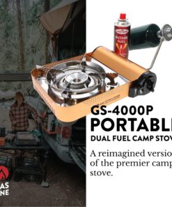 Gas ONE GS-4000P - Camp Stove - Premium Propane or Butane Stove with Convenient Carrying Case - Patent Pending - Great for Camp Stove and Portable Butane Stove for All Cooking Application 28 813Iq6T2Y7L