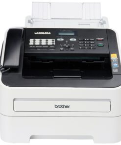 Alternative view of Brother FAX-2840 High Speed Mono Laser Fax Machine, Dark/Light Gray - FAX2840 New Model: FAX2840