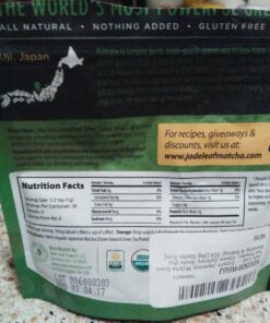 Jade Leaf Matcha Organic Green Tea Powder - Culinary Grade Premium Second Harvest - Authentic Japanese Origin (1.06 Ounce Pouch) 1.06 Ounce (Pack of 1) 43 813JfFNMccL