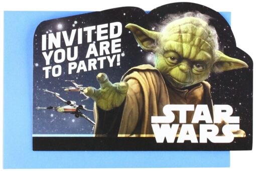 Star Wars™ Classic Postcard Invitations, Party Favor