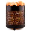 CRYSTAL DECOR Himalayan Pink Salt Lamp Basket & Dimmer Cord Bulb Square1 21 813JuJZMERL