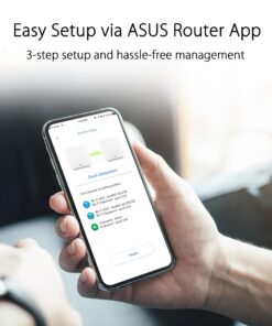 ASUS ZenWiFi AX6600 Tri-Band Mesh WiFi 6 System (XT8 1PK) - Whole Home Coverage up to 2750 sq.ft & 4+ rooms, AiMesh, Included Lifetime Internet Security, Easy Setup, 3 SSID, Parental Control, White AX6600 | Tri-Band | 1PK 19 813LaEgKu3L