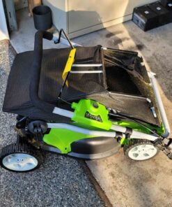 Greenworks 10 Amp 16-inch Corded Mower, 25142 16" Corded Mower 81 813MflqSqfL