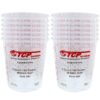 Custom Shop - Pack of 12-64 Ounce Graduated Paint Mixing Cups (2 Quarts) - Cups Have Calibrated Mixing Ratios on Side of Cup - Cups Hold 80-Fluid Ounces 44 813Nfy9SKfL