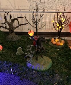 Department 56 Resin Halloween Accessories for Village Collections Stormy Night Tree Figurine, 5.91, Brown 10 813OkJLIuQL 1