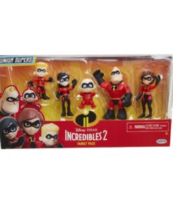 The Incredibles 2 Family 5-Pack Junior Supers Action Figures, Approximately 3" Tall 18 813QN7UnBDL