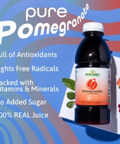Dynamic Health Pomegranate Juice Concentrate, Natural Antioxidants and Polyphenols, No Additives or Preservatives, Vegan, Gluten Free, 16oz 7 813S5eOVk9L
