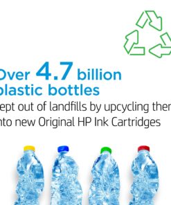 HP 62 Tri-color Ink Cartridge | Works with HP ENVY 5540, 5640, 5660, 7640 Series, HP OfficeJet 5740, 8040 Series, HP OfficeJet Mobile 200, 250 Series | Eligible for Instant Ink | C2P06AN 15 813S7O55LeS 3