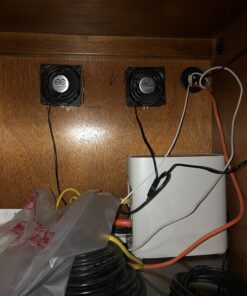 AC Infinity MULTIFAN S5, Quiet Dual 80mm USB Fan, UL-Certified for Receiver DVR Playstation Xbox Computer Cabinet Cooling 38 813Sz1siY9L