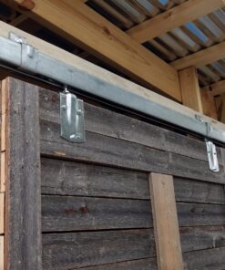 National Hardware Stanley N105-726 5116 Plain Box Rail in Galvanized Steel, 8' 12 813WaneSbJL 1