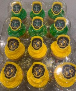 Harry Potter - Hogwarts Houses Cupcake Rings - 24 pc by DecoPac 22 813ZpXyvmcL