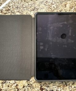 ZUGU Case for 2021/2022 iPad Pro 12.9 inch 5th / 6th Gen - Slim Protective Case - Apple Pencil Charging - Magnetic Stand & Sleep/Wake Cover (Fits Model #’s A2378, A2379, A2461, A2462) - Stealth Black 81 813bhgHaBXL