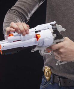 NERF Overwatch McCree Rival Blaster with Die Cast Badge & 6 Overwatch Rival Rounds 17 813ca1P9mL