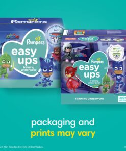 Pampers Easy Ups Boys & Girls Potty Training Pants - Size 5T-6T, 84 Count, Training Underwear 28 813cyHCaNtL