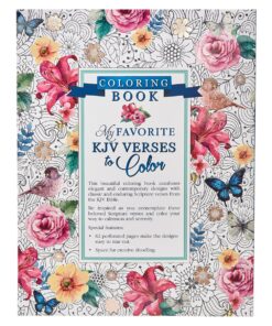 Alternative view of My Favorite KJV Verses to Color - Inspirational Adult and Teen Coloring Book Inspiration and Encouragement from God's Word
