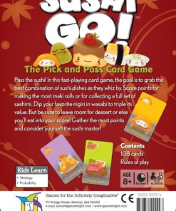 Sushi Go! - The Pick and Pass Card Game 23 813fSaRBfWL