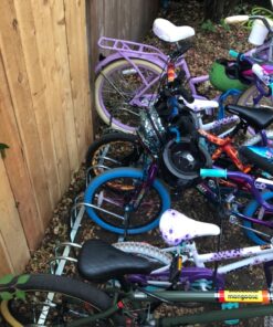 Hromee Bike Floor Parking 1-6 Rack Adjustable Bicycle Storage Organizer Stand for Garage, Silver 45 813fYad2QcL