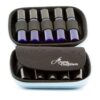Aroma Outfitters Essential Oil Carrying Case. Premium Storage Protection & Organizer for Roller Bottles. Carry Case Protects up to 10 Roller Balls and Sample Drams - Perfect for Travel (Blue) 10 Bottle Blue 41 813h iEhOvL