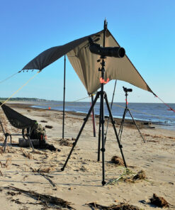 Orange Screw: The Ultimate Ground Anchor | Large 2 Pack Tent Stakes | Made in USA Orange 30 813h5hztj6L