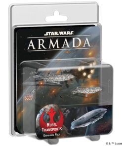 Star Wars Armada Rebel Transports EXPANSION PACK | Miniatures Battle Game | Strategy Game for Adults and Teens | Ages 14+ | 2 Players | Avg. Playtime 2 Hours | Made by Fantasy Flight Games 4. Rebel Alliance c) Rebel Alliance: Rebel Transports 6 813h9ja2ylL