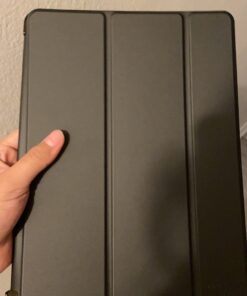 ProCase Smart Case for iPad Air 1st Edition, Ultra Slim Lightweight Stand Protective Case Shell with Translucent Frosted Back Cover for iPad Air 2013 Model (A1474 A1475 A1476) -Black Black 20 813hbKzNJdL