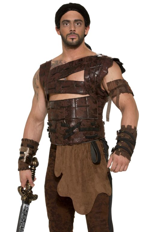 Mens Medieval Warrior Armor Costume One Size