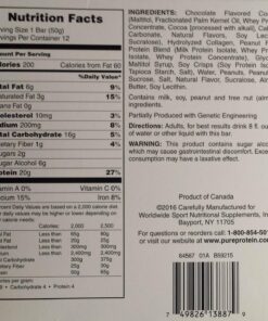 Pure Protein Bars, High Protein, Nutritious Snacks to Support Energy, Low Sugar, Gluten Free, Chocolate Peanut Butter, 1.76oz, 12 Count (Packaging May Vary) 25 813hst58xRL