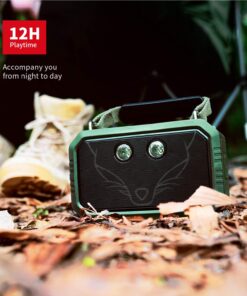 DOSS Bluetooth Speaker, Traveler Wireless Bluetooth Speaker with 20W Stereo Sound and Bold Bass, IPX6 Waterproof, Wireless Pairing, 12H Playtime, 5 Light Modes, Portable Speaker for Outdoor-Black Black 34 813id4yhmzL