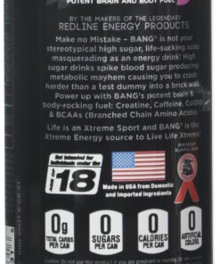 Alternative view of vpx Bang RTD, Cotton Candy, 16 Fl Oz (12 Count)