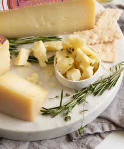 Italian Pecorino Toscano Stagionato DOP - Whole Cheese Wheel (4 pound) 11 813lB hP hL