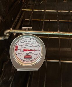 Rubbermaid Commercial Products Stainless Steel Monitoring Thermometer for Oven/Grill/Meat/Food, 60-580 Degrees Fahrenheit Temperature Range, Easy to Read Food Thermometer For Cooking Oven/Grill/Smoker Thermometer 39 813lTp5HYpL