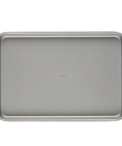 Farberware Bakeware Steel Nonstick Toaster Oven Pan Set, 4-Piece Baking Set, Gray Baking Sheet Set II 39 813ljY87nxL