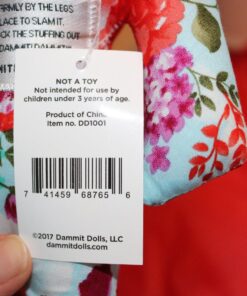 Dammit Doll - Classic Random Color, Stress Relief - Gag Gift - 1 Doll 32 813m6bfKQpL