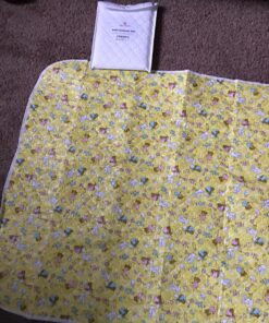 Portable Changing Pad for Home & Travel – Waterproof Reusable Extra Large Size 31.5"x25.5'' Baby Changing Mat with Reinforced Double Seams -Change Diaper On The Go - Unisex Boys&Girls-Storage Bag 37 813mtSNlHWL