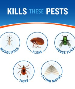 Cutter Backyard Bug Control Spray Concentrate, Mosquito Repellent, Kills Mosquitoes, Fleas & Listed Ants, 32 fl Ounce 1 Pack 26 813oEZ 7A7L