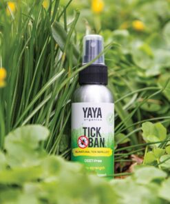 Yaya Organics Tick Ban | Extra Strength Tick Repellent Made with Essential Oils and All Natural, DEET Free Ingredients | Proven Effective, Safe for Adults, Kids and Dogs | 4 Ounce 2 Pack 13 813pBuSp8kL