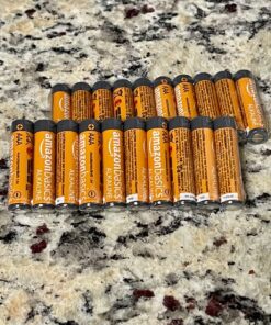 Amazon Basics 20-Pack AAA Alkaline High-Performance Batteries, 1.5 Volt, 10-Year Shelf Life 20 Count (Pack of 1) 37 813qaF9UuIL