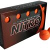 Nitro Ultimate Distance Golf Ball (15-Pack) 15 pack Orange 13 813rmiZXemL