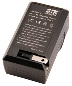 STK EN-EL15 Charger for Nikon D7100, D750, D7000, D7200, D810, D610, D800, D600, D800e, D810a, D500, 1 v1 Cameras, MH-25 14 813sfWXFcML