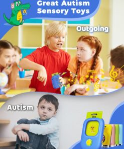 KOKODI Toddler Toys - Talking Flash Cards for Boys 2 3 4 5 Year Old Birthday Gifts, Autism Speech Therapy Toys for Autistic Children, Learning Toys with 224 Sight Words for Kids, Montessori Toys 224 Words Blue 18 813szsBQNxL