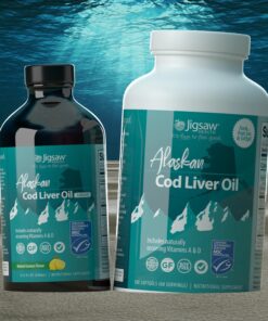 Jigsaw Alaskan Cod Liver Oil™ Softgels 8 813tl7To0TL