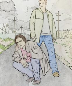 Supernatural: The Official Coloring Book Paperback, Coloring Book 53 813uG6ab3L 1