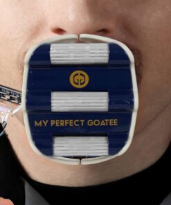 My Perfect Goatee® Shaving Template - Create a Perfectly Shaped Goatee Every Time - Adjustable Reduces Shaving Time - Shape Goatee and Circle Bead (Version 1.1) 1 Count (Pack of 1) 22 813v4LwzDBL