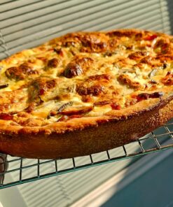 Onlyfire Stainless Steel Pizza Oven Kit for 22 Inch Charcoal Kettle Grilll - Outdoor Grill Top Pizza Oven Kit, Pizza Maker Tool Set Including Pizza Chamber, Pizza Stone, Pizza Peel and Thermometer 35 813vMY1WVKL