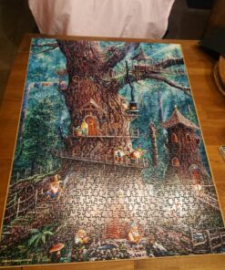 SUNSOUT INC - Forest Gnomes - 1000 pc Large Pieces Jigsaw Puzzle by Artist: Jeff Tift - Finished Size 27" x 35" - MPN# 36510 24 813vOzC2mtL