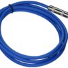 Seismic Audio Speakers Guitar Cables, TS ¼” Guitar Cables, Blue, 6 Feet 6 Foot