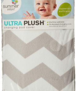 Summer Infant Ultra Plush Changing Pad Cover, Chevron 1 Count (Pack of 1) 21 813x2ACArfL