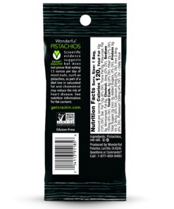 Wonderful Pistachios,Roasted, 1.5 Ounce (Pack of 24) 7 813ycxfu1aL