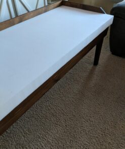 FoamTouch Upholstery Foam Cushion High Density, 3" H x 24" W x 72" L 26 814 R9MG61L